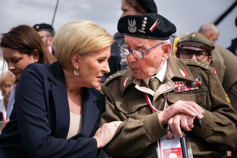 The official celebrations commemorating the 80th anniversary of the Battle of Monte Cassino, Mikołaj Bujak, IPN