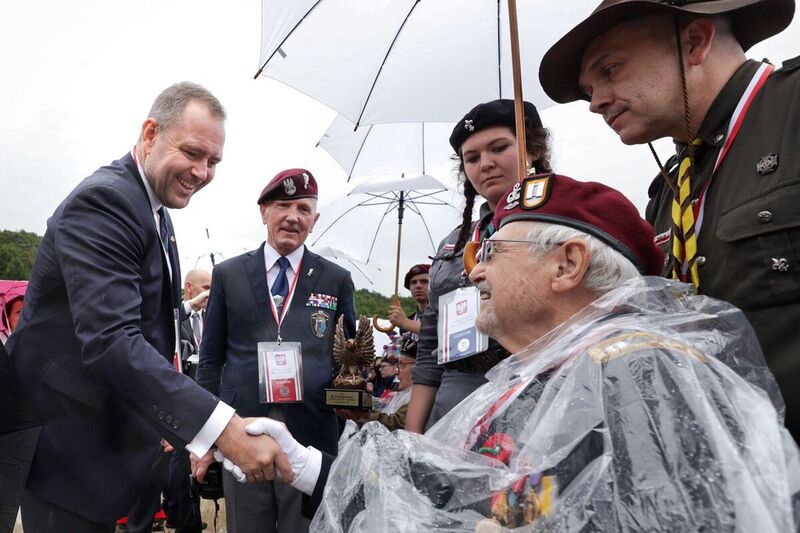 The official celebrations commemorating the 80th anniversary of the Battle of Monte Cassino, Mikołaj Bujak, IPN