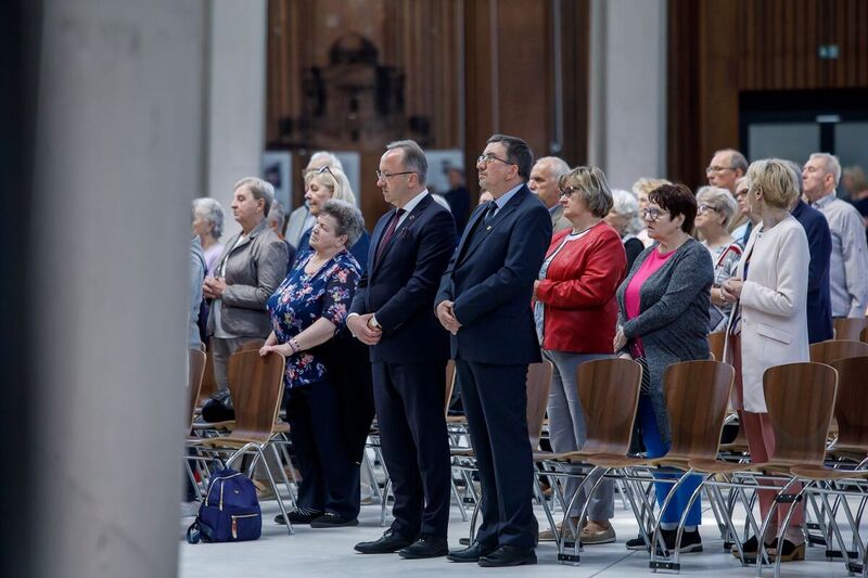 The unveiling of a plaque commemorating the soldiers of the 2nd Corps of the Polish Armed Forces in the West - Warsaw, 18 May 2024. Photo: Sławek Kasper, IPN