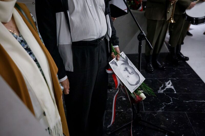 The unveiling of a plaque commemorating the soldiers of the 2nd Corps of the Polish Armed Forces in the West - Warsaw, 18 May 2024. Photo: Sławek Kasper, IPN