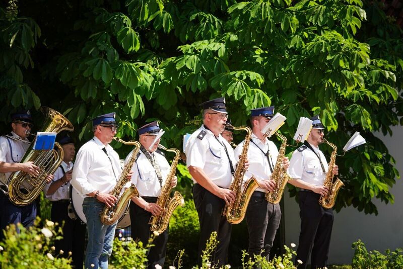 The unveiling of the memorial matzeva in Błonie – 28 May 2024; photo: Mateusz Niegowski (IPN)