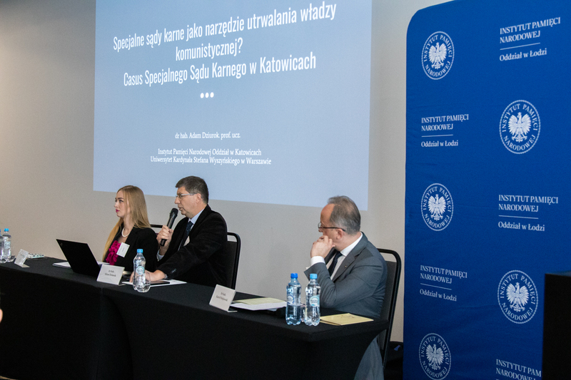 The conference on the role of the judiciary in the communization of Poland in the years 1944–1956 – Łódź, 28–29 May 2024; photo: Kornelia Zaborska (IPN)