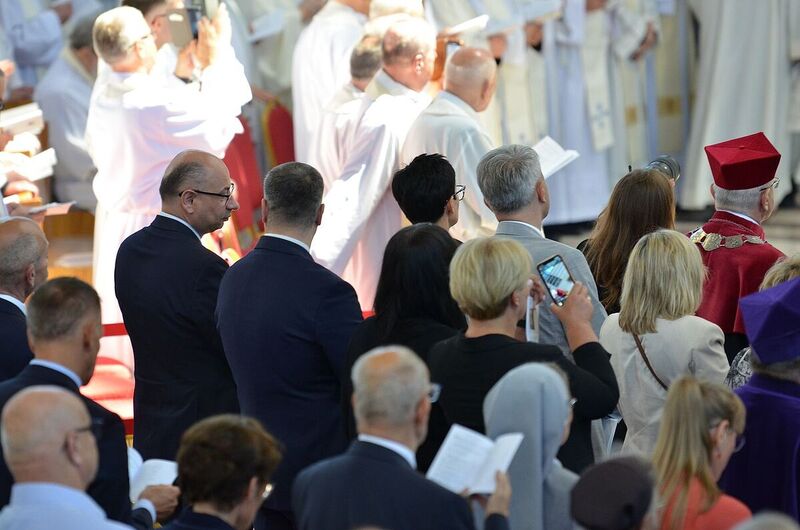 Ceremony of the beatification of Fr. Rapacz in the Sanctuary of the Divine Mercy in Cracow – 15 June 2024; photo: J. Ślęzak (IPN)