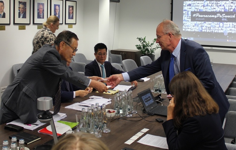 The visit of the Republic of Korea delegation to the IPN – 19 June 2024; photo: S. Bardski (IPN) The visit of the Republic of Korea delegation to the IPN – 19 June 2024; photo: S. Bardski (IPN)