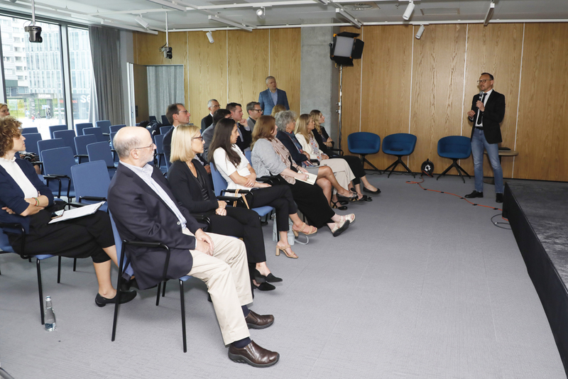 IPN’s Central History Point hosted representatives of Jewish communities from the United States, Warsaw 24 June 2024; photo: P. Życieński (IPN)