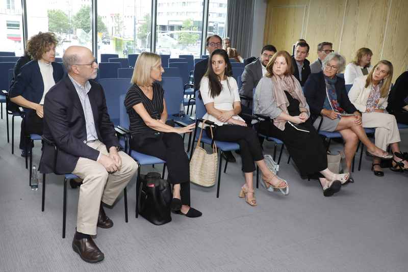 IPN’s Central History Point hosted representatives of Jewish communities from the United States, Warsaw 24 June 2024; photo: P. Życieński (IPN)