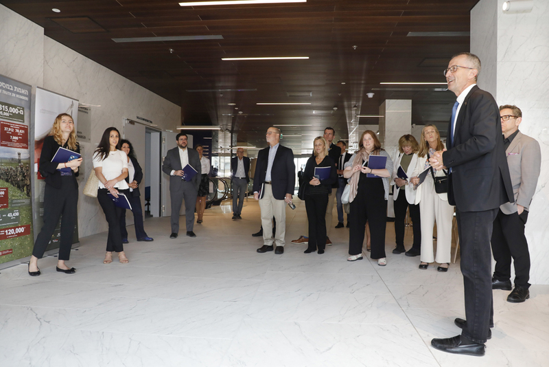 IPN’s Central History Point hosted representatives of Jewish communities from the United States, Warsaw 24 June 2024; photo: P. Życieński (IPN)