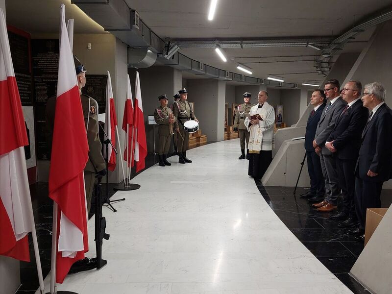 The ceremony of unveiling a plaque commemorating the Polish Government in Exile in London - Warsaw, 3 July 2024. Photo: Natalia Kołomenska (IPN)
