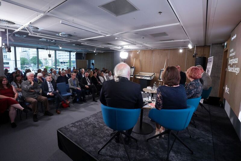 Discussion on the life and works of Sergiusz Piasecki – Warsaw, 3 July 2024; photo: M. Bujak (IPN)