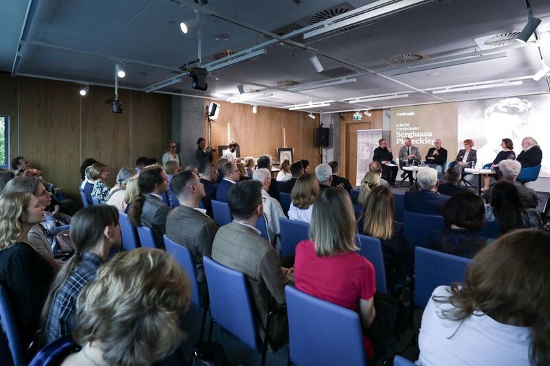 Discussion on the life and works of Sergiusz Piasecki – Warsaw, 3 July 2024; photo: M. Bujak (IPN)