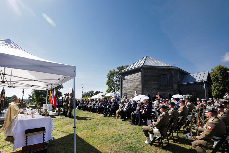 The 80th Anniversary of Operation „Gate of Dawn” – Vilnius, Lithuania, 6 July 2024; photo: M. Bujak (IPN)