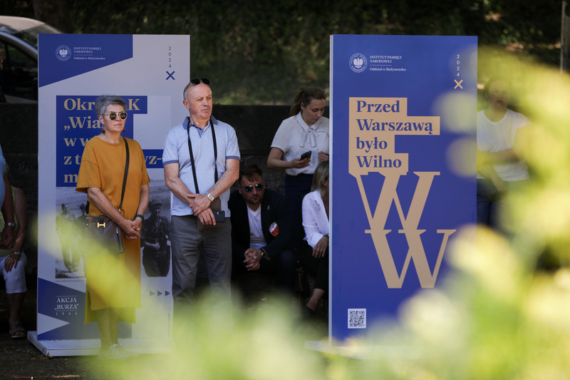 The 80th Anniversary of Operation „Gate of Dawn” – Vilnius, Lithuania, 7 July 2024; photo: M. Bujak (IPN)