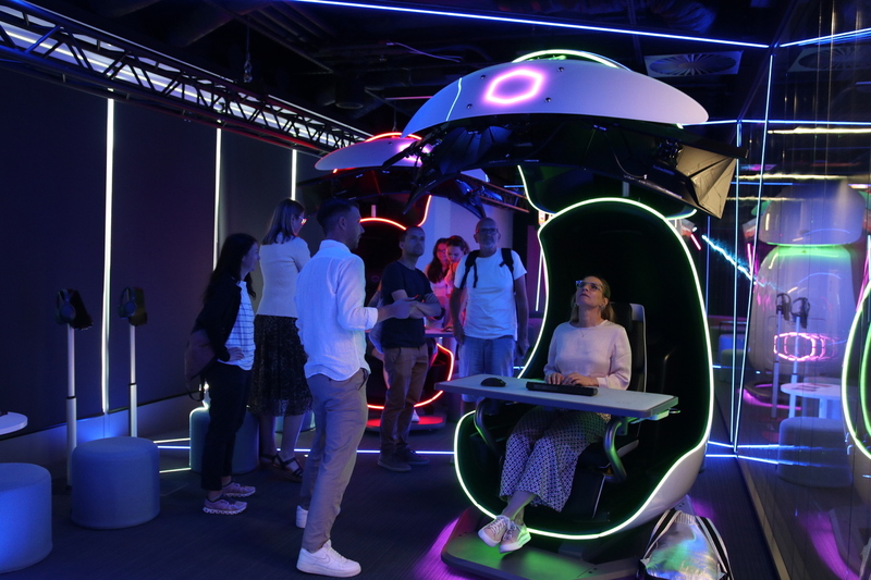 A study visit of teachers from Austria at the IPN - Warsaw, 8 July  2024; Photo:Agnieszka Szajewska (IPN)