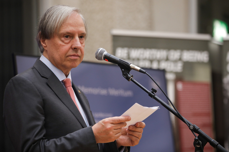 Reipublicae Memoriae Meritum medals awarded to representatives of the POSK Polish Social and Cultural Association in London, 9 July 2024; Photo:Mikołaj Bujak, IPN