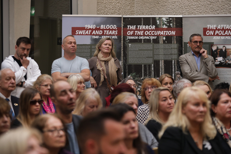 Reipublicae Memoriae Meritum medals awarded to representatives of the POSK Polish Social and Cultural Association in London, 9 July 2024; Photo:Mikołaj Bujak, IPN