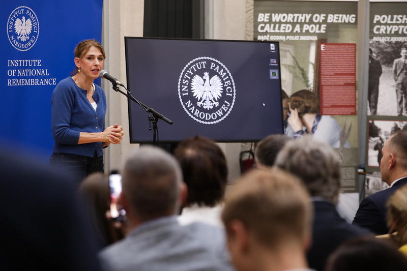 Reipublicae Memoriae Meritum medals awarded to representatives of the POSK Polish Social and Cultural Association in London, 9 July 2024; Photo:Mikołaj Bujak, IPN