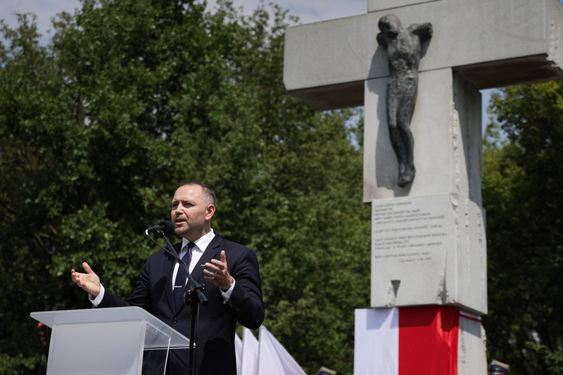 Victims of the Volhynian Massacre were commemorated in Warsaw.