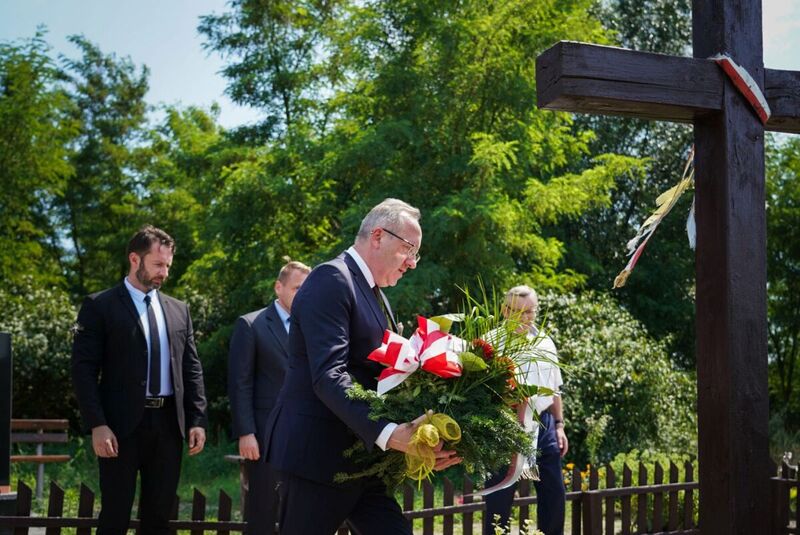 Visit of the IPN representatives to Ukraine on the anniversary of the Volhynian Massacre – 13–14 July 2024; photo: M. Niegowski (IPN)