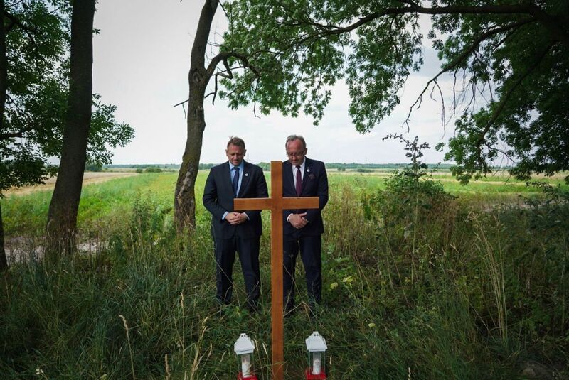 Visit of the IPN representatives to Ukraine on the anniversary of the Volhynian Massacre – 13–14 July 2024; photo: M. Niegowski (IPN)