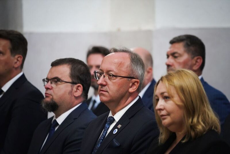 Mass at the Cathedral of St. Apostles Peter and Paul in Lutsk; photo: M. Niegowski (IPN)