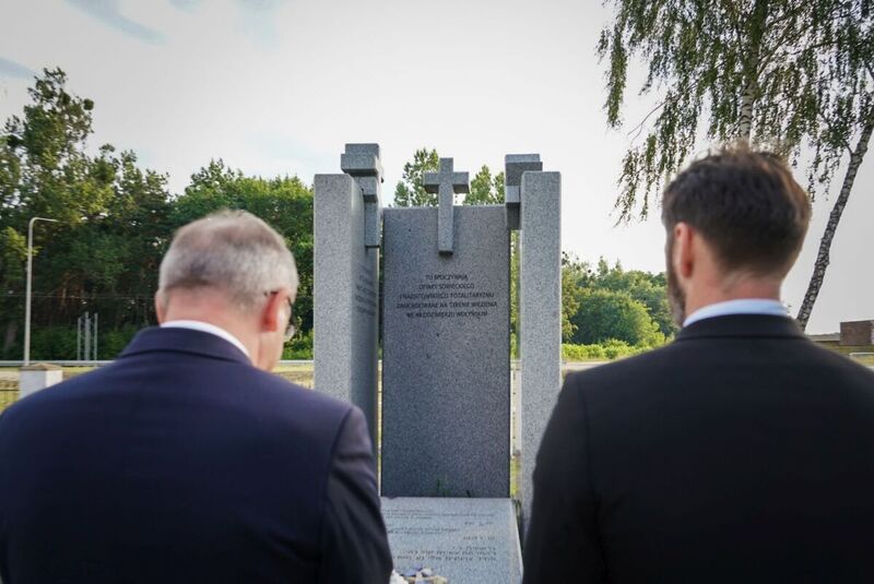 Visit of the IPN representatives to Ukraine on the anniversary of the Volhynian Massacre – 13–14 July 2024; photo: M. Niegowski (IPN)