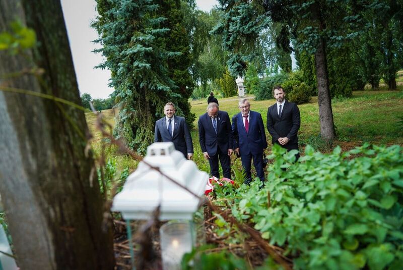 Visit of the IPN representatives to Ukraine on the anniversary of the Volhynian Massacre – 13–14 July 2024; photo: M. Niegowski (IPN)