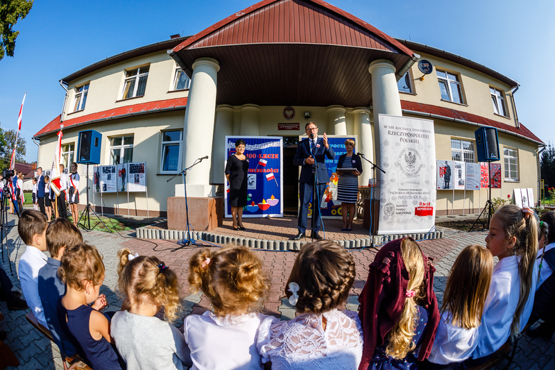 Dr Jarosław Szarek, President of the IPN, during the inauguration of the new school year in Stróża