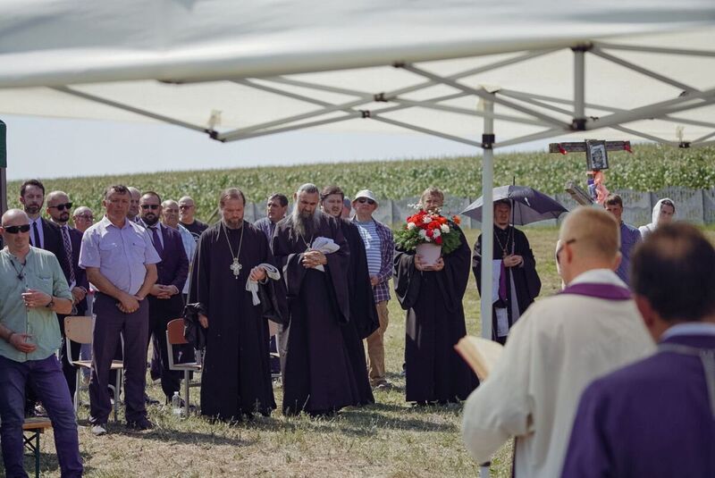 Visit of the IPN representatives to Ukraine on the anniversary of the Volhynian Massacre – 13–14 July 2024; photo: M. Niegowski (IPN) Visit of the IPN representatives to Ukraine on the anniversary of the Volhynian Massacre – 13–14 July 2024; photo: M. Niegowski (IPN)