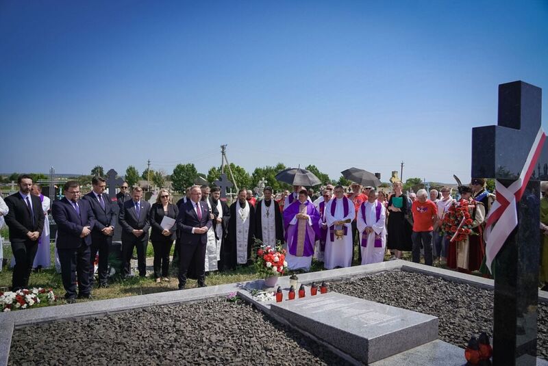Visit of the IPN representatives to Ukraine on the anniversary of the Volhynian Massacre – 13–14 July 2024; photo: M. Niegowski (IPN) Visit of the IPN representatives to Ukraine on the anniversary of the Volhynian Massacre – 13–14 July 2024; photo: M. Niegowski (IPN)