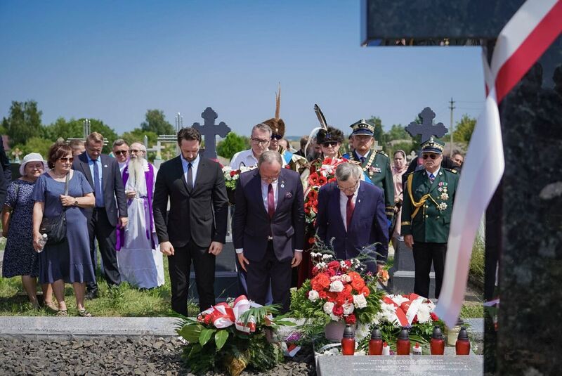 Visit of the IPN representatives to Ukraine on the anniversary of the Volhynian Massacre – 13–14 July 2024; photo: M. Niegowski (IPN) Visit of the IPN representatives to Ukraine on the anniversary of the Volhynian Massacre – 13–14 July 2024; photo: M. Niegowski (IPN)