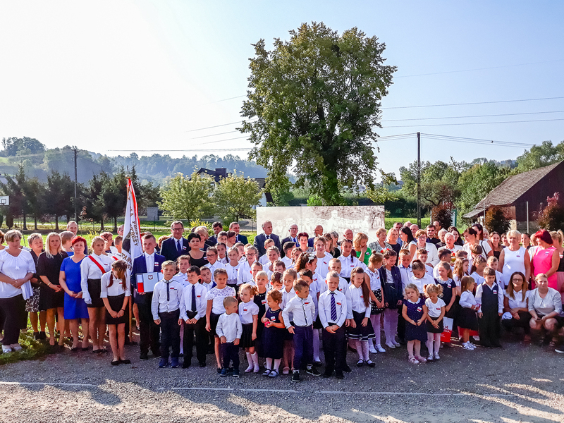 Inauguration of the new school year in Stróża