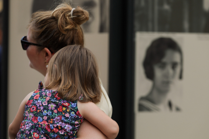 The “Heroines Among Heroes” outdoor exhibition on the 80th anniversary of the outbreak of the Warsaw Uprising; Photo: Mikołaj Bujak, IPN