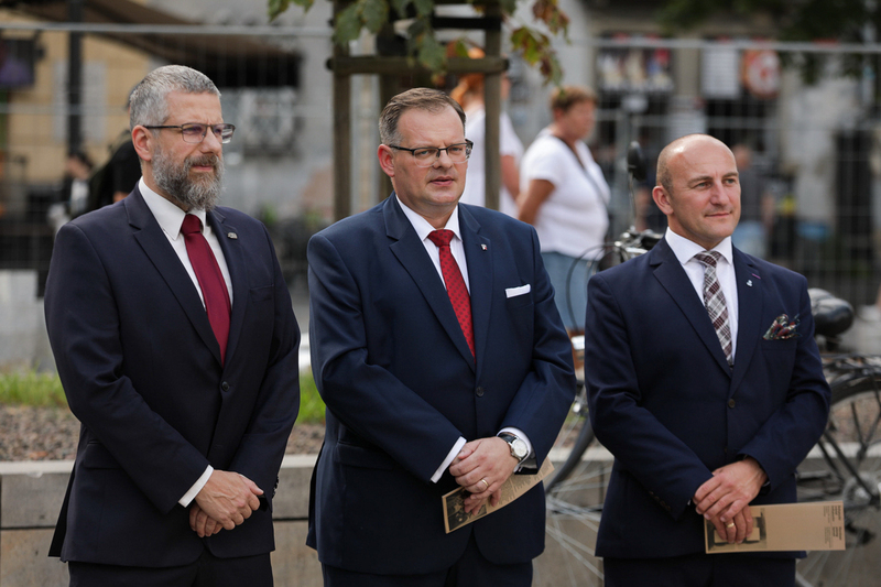 The “Heroines Among Heroes” outdoor exhibition on the 80th anniversary of the outbreak of the Warsaw Uprising; Photo: Mikołaj Bujak, IPN