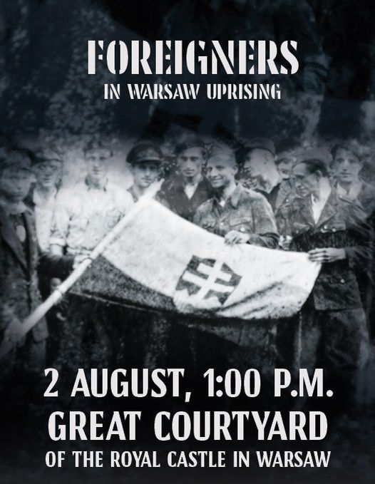 The opening of the IPN "Foreigners in the Warsaw Uprising"exhibition The opening of the IPN "Foreigners in the Warsaw Uprising"exhibition