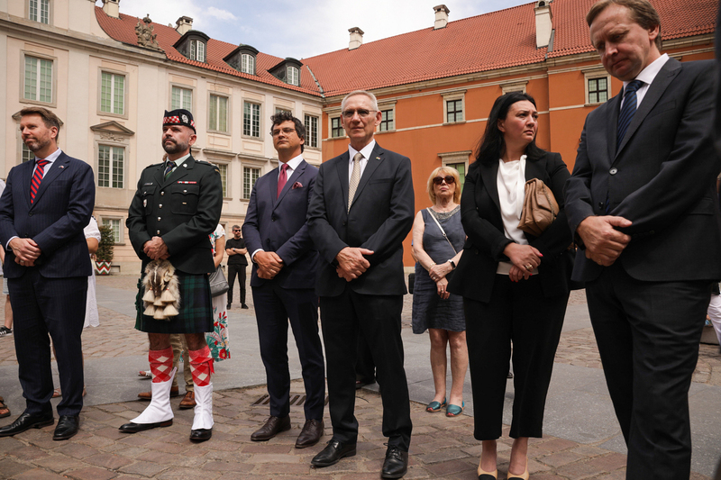 Opening of the exhibition "Foreigners in the Warsaw Uprising" – Warsaw, August 2, 2024. Photo: Mikolaj Bujak (IPN)