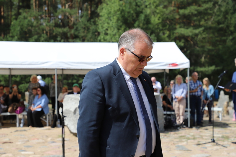 Secretary of State in the Chancellery of the President of the Republic of Poland Andrzej Dera, 81th Anniversary of the Revolt at the Treblinka II Death Camp