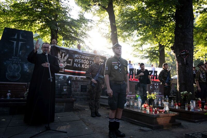 The 78th anniversary of the death of Danuta Siedzikówna "Inka" and Feliks Selmanowicz "Zagończyk", Gdańsk 28 August 2024, Photo: Roman Jocher