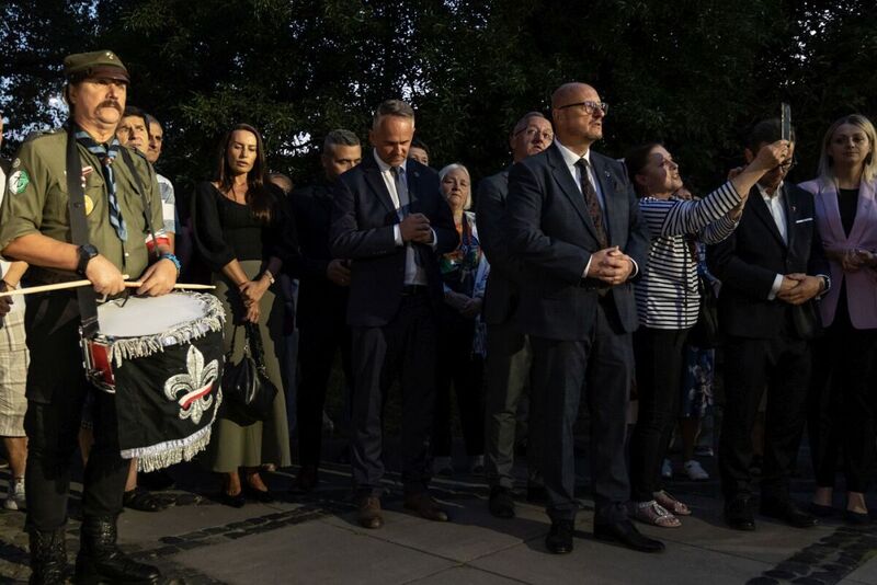 The 78th anniversary of the death of Danuta Siedzikówna "Inka" and Feliks Selmanowicz "Zagończyk", Gdańsk 28 August 2024, Photo: Roman Jocher