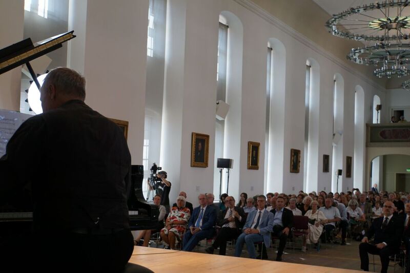 The opening of a travelling exhibition on the Reichskriegsgericht, Reich Court-Martial in World War II, Halle Germany 29 August 2024, fot.Sebastian Kaniewski, IPN