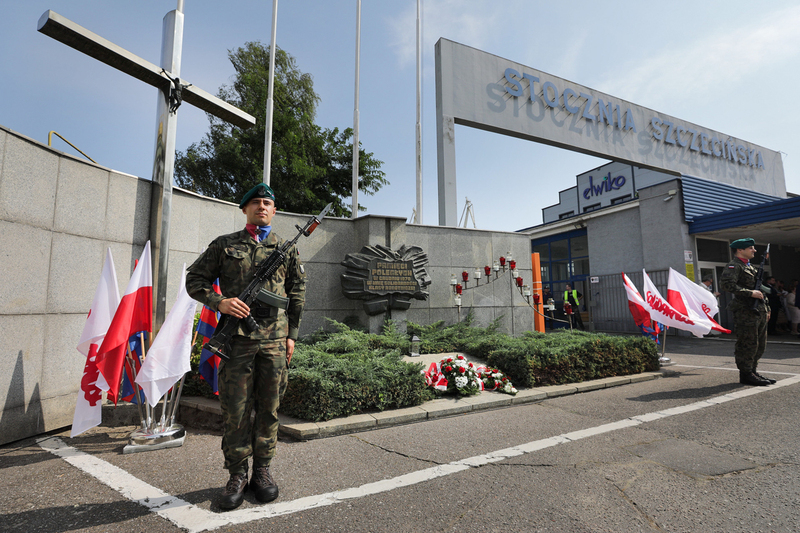 Celebrating the 44th anniversary of the signing of the August Agreements, Photo: Mikołaj Bujak, IPN