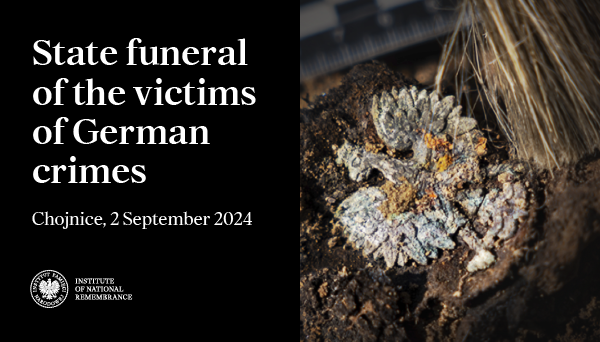 State funeral of the remains of victims of German crimes