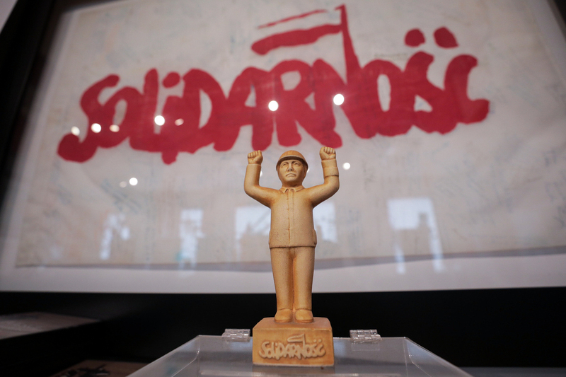 Celebrating the 44th anniversary of the signing of the August Agreements, Gdańsk, Photo: Mikołaj Bujak, IPN