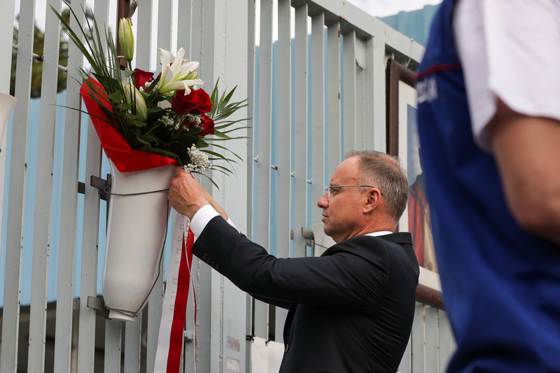 Celebrating the 44th anniversary of the signing of the August Agreements, Gdańsk, Photo: Mikołaj Bujak, IPN