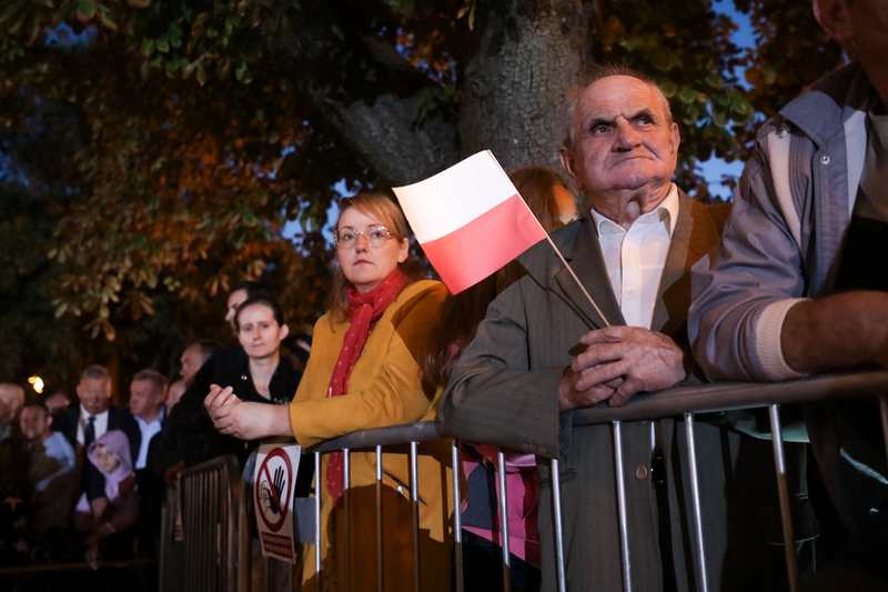 The official commemoration of the 85th anniversary of the outbreak of World War II,  Wieluń, 1 September 2024; photo: Mikołaj Bujak, IPN