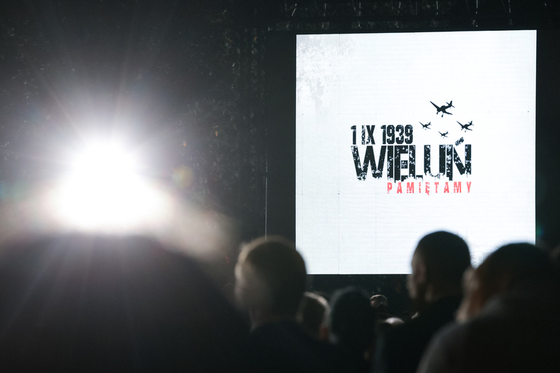 The official commemoration of the 85th anniversary of the outbreak of World War II,  Wieluń, 1 September 2024; photo: Mikołaj Bujak, IPN