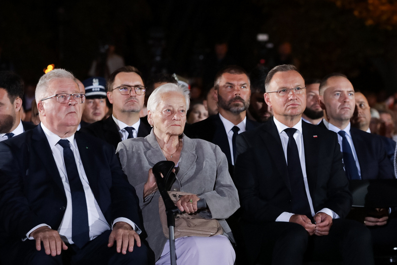 The official commemoration of the 85th anniversary of the outbreak of World War II,  Wieluń, 1 September 2024; photo: Mikołaj Bujak, IPN