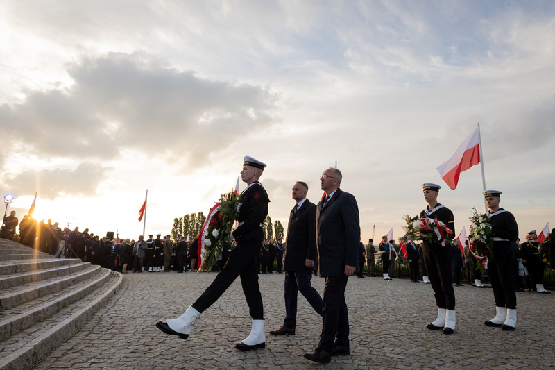 Celebrations at the Monument to the Defenders of the Coast at Westerplatte – 1 September 2024