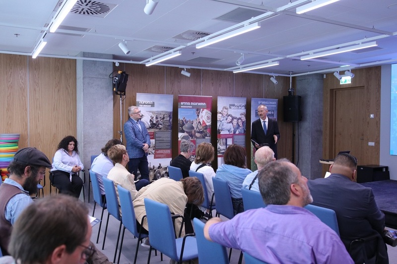 Representatives of Jewish communities from the USA at the IPN’s Central History Point – 2 September 2024; photo: Agnieszka Szajewska (IPN)