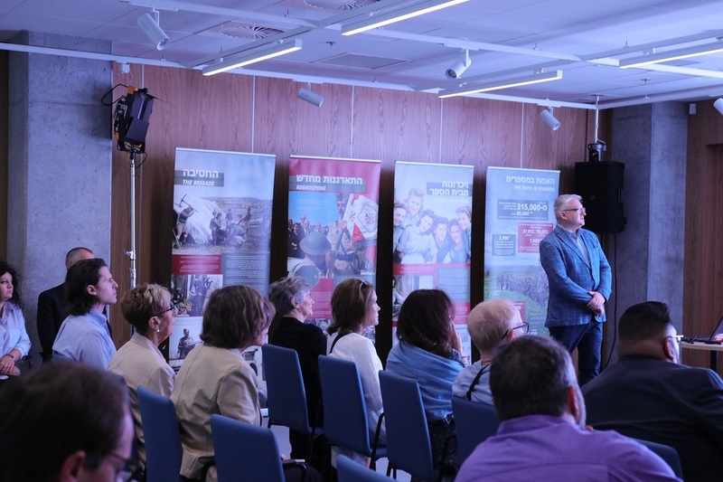Representatives of Jewish communities from the USA at the IPN’s Central History Point – 2 September 2024; photo: Agnieszka Szajewska (IPN)
