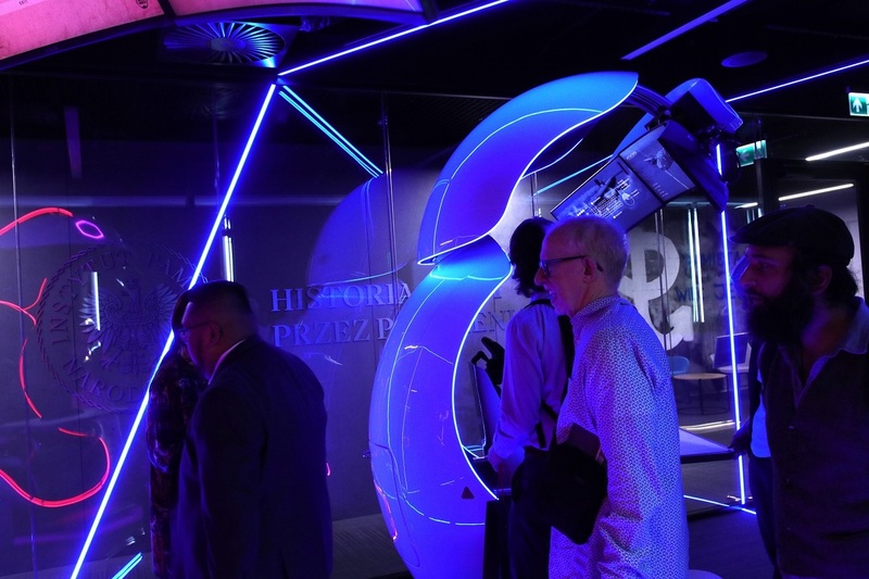 Representatives of Jewish communities from the USA at the IPN’s Central History Point – 2 September 2024; photo: Agnieszka Szajewska (IPN)